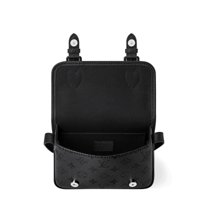 Men's Satchel Wearable Wallet Monogram Midnight