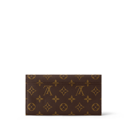 Women's Sarah Wallet Monogram Coated Canvas Compact Wallet M60531