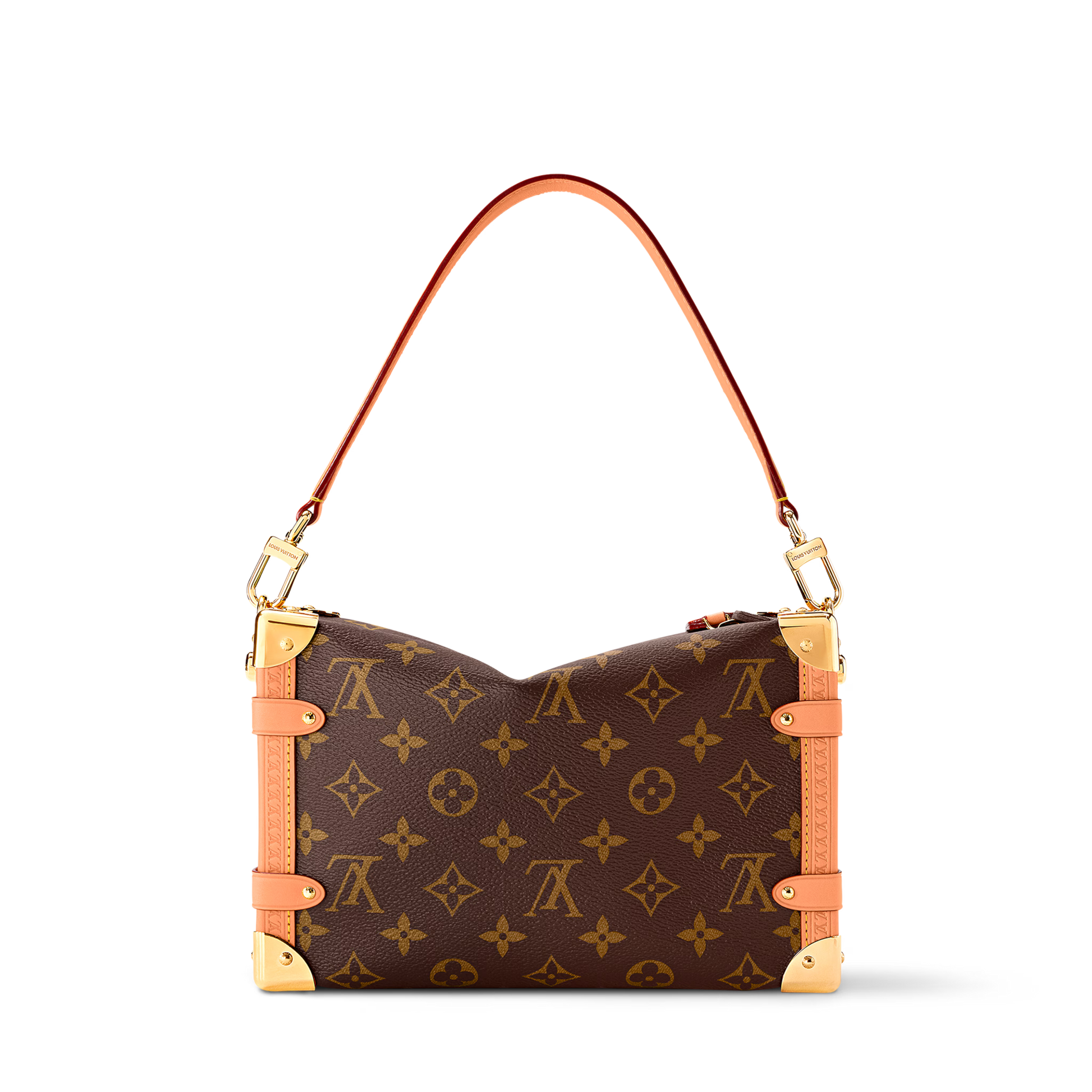 Side Trunk MM Monogram Coated Canvas Gold-Toned Hardware