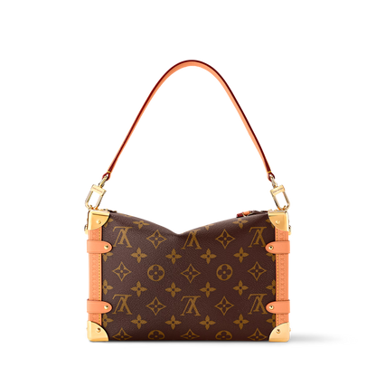 Side Trunk MM Monogram Coated Canvas Gold-Toned Hardware