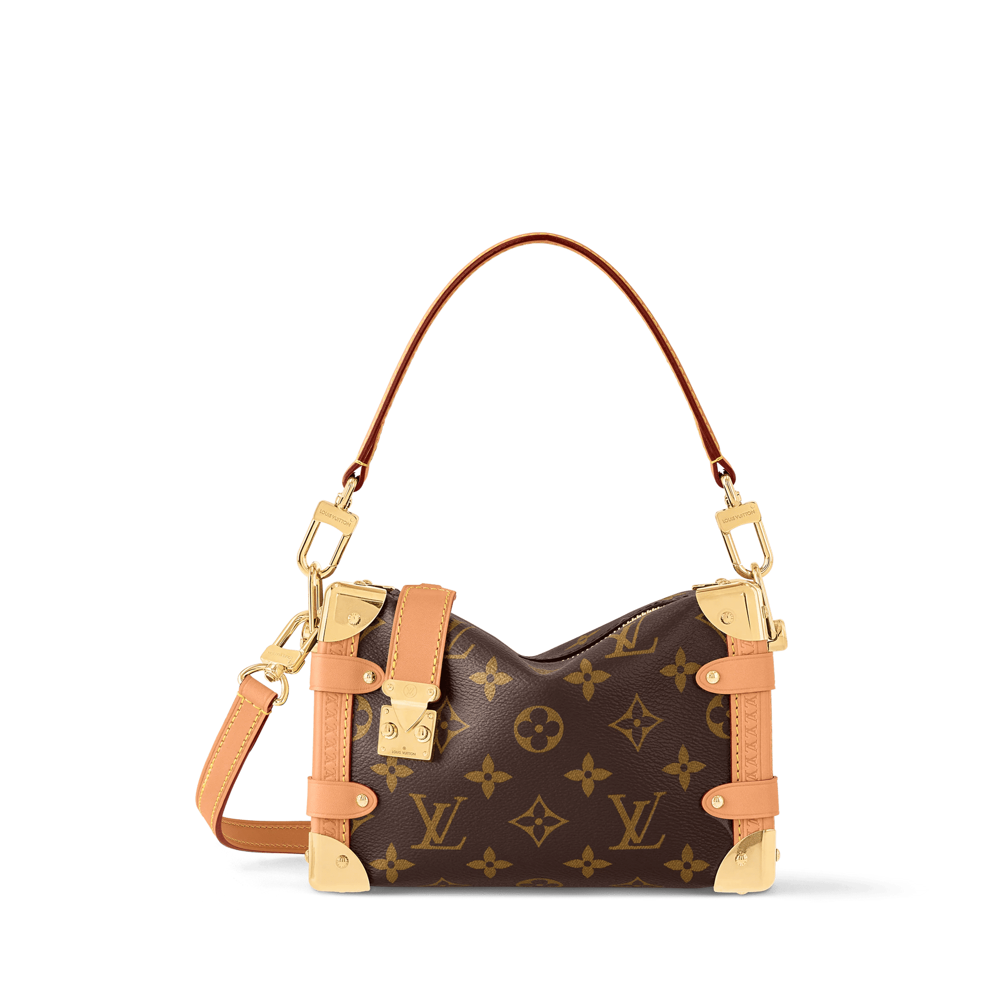 Women's Side Trunk PM Monogram Coated Canvas Crossbody Bag M46815