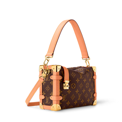 Side Trunk MM Monogram Coated Canvas Gold-Toned Hardware