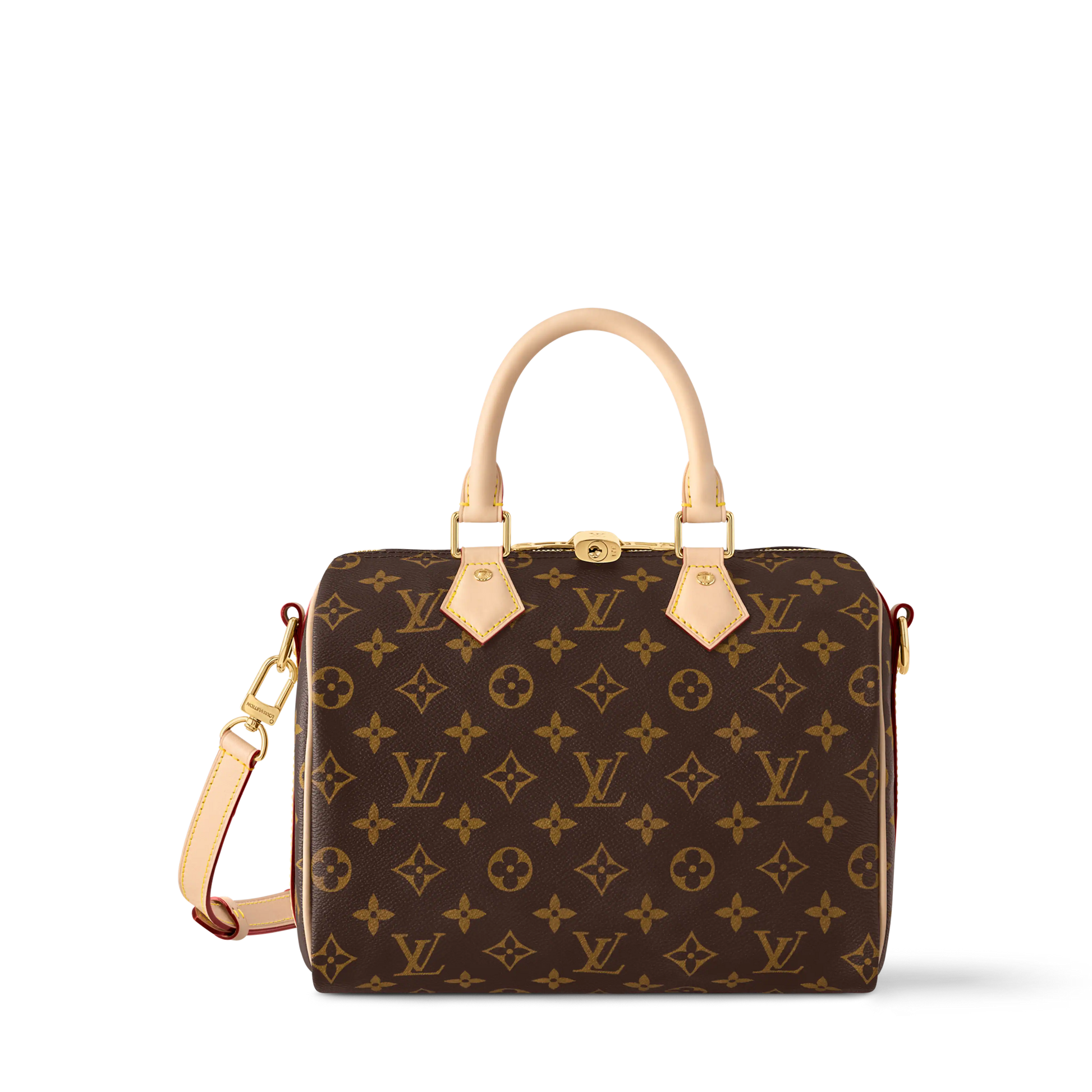 Speedy Bandoulière 25 Monogram Coated Canvas Gold-Toned Hardware