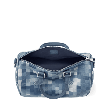 Men's Speedy 30 Bandoulière Bag Damoflage Indigo