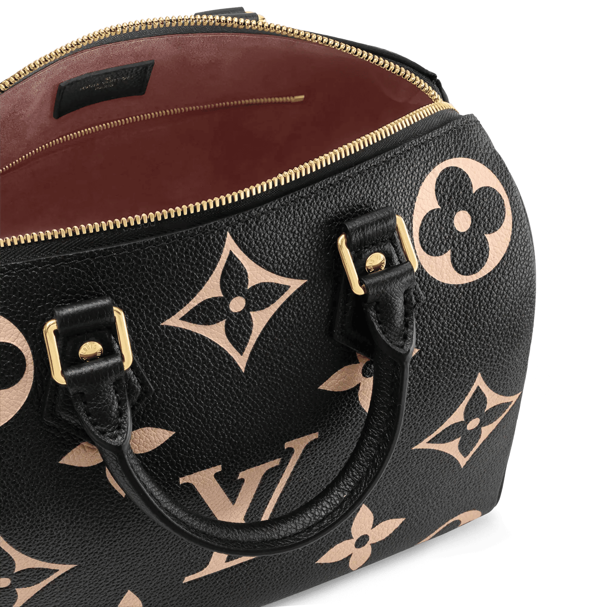 Women's Speedy Bandoulière 25 Bicolor Monogram Empreinte Leather Handbag M58947
