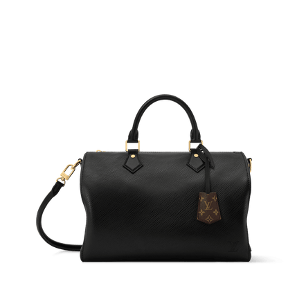 Women's Speedy Soft 30 Black Epi Leather Handbag M25671