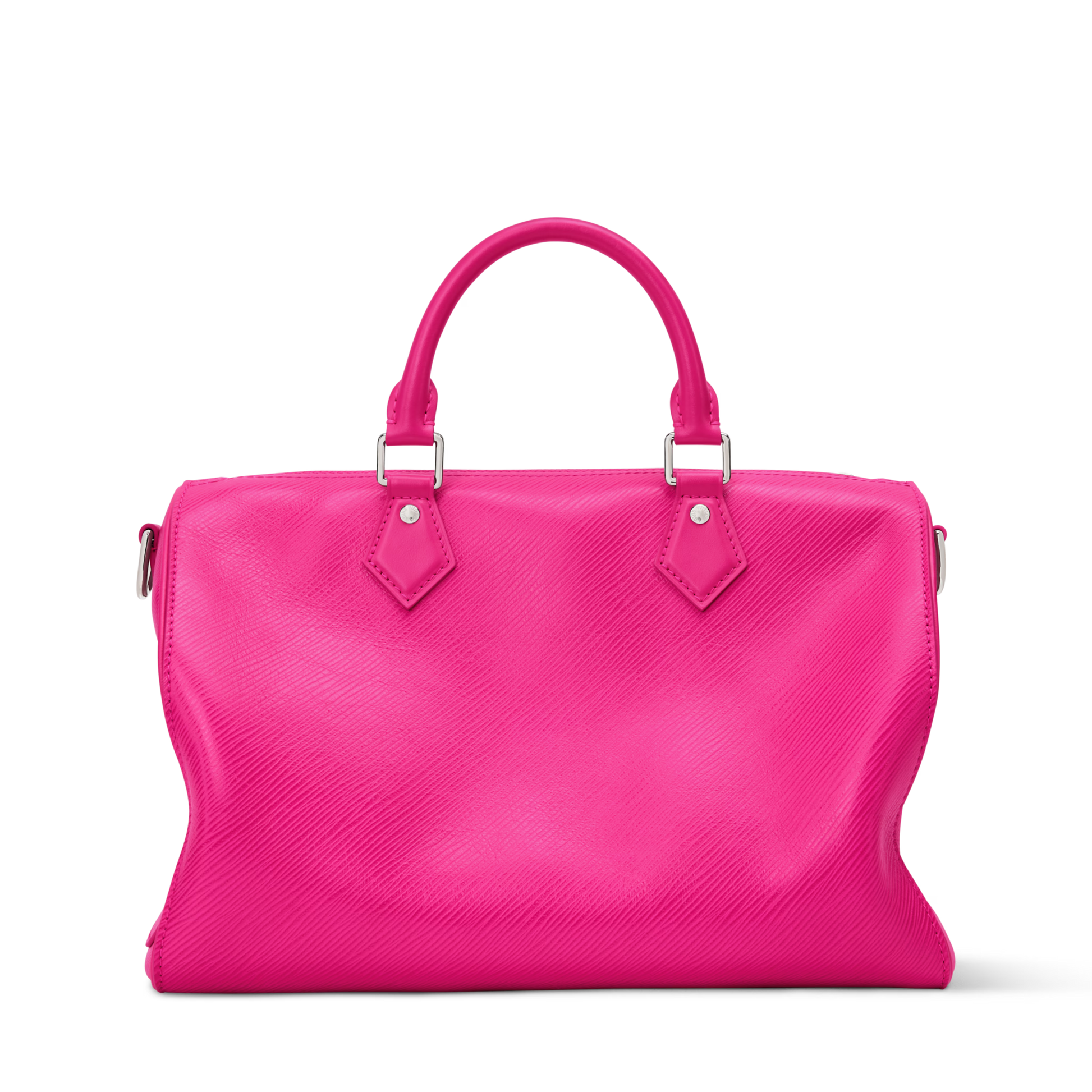 Speedy Soft 30 Epi Leather Rose Miami Silver-Toned Hardware