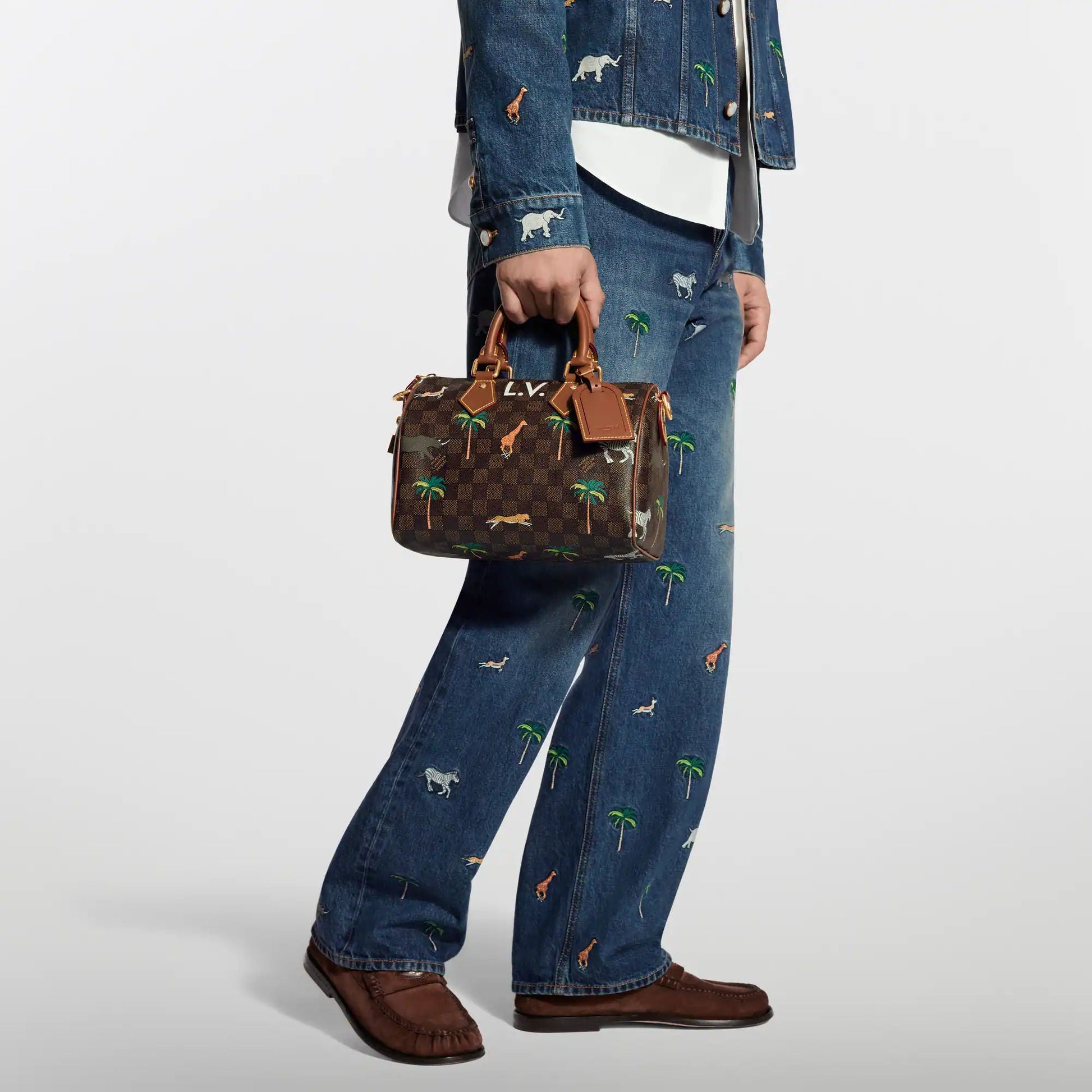 Men's Speedy 25 Bandoulière x The Darjeeling Limited