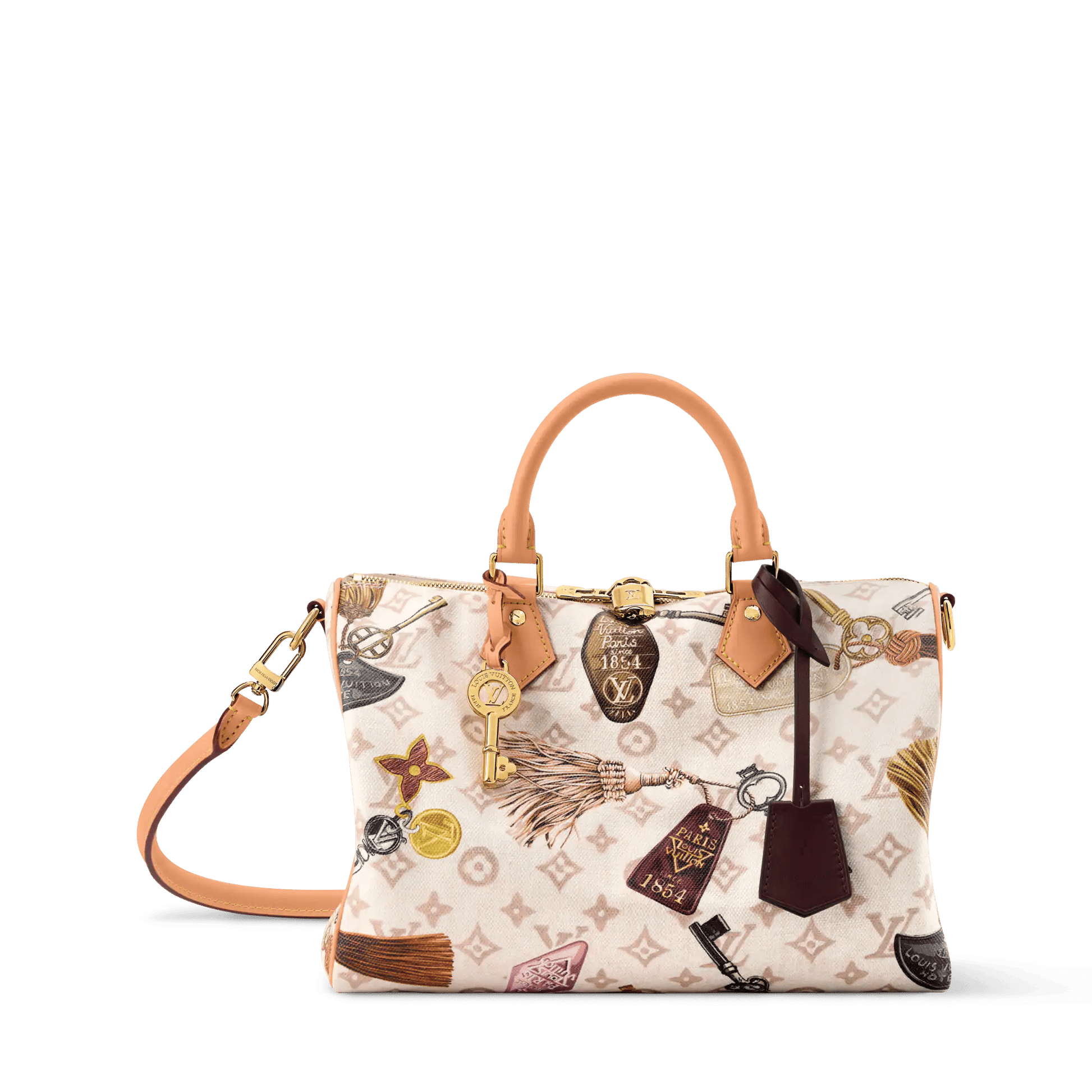 Women's Speedy 30 Soft Monogram Canvas Tote Bag