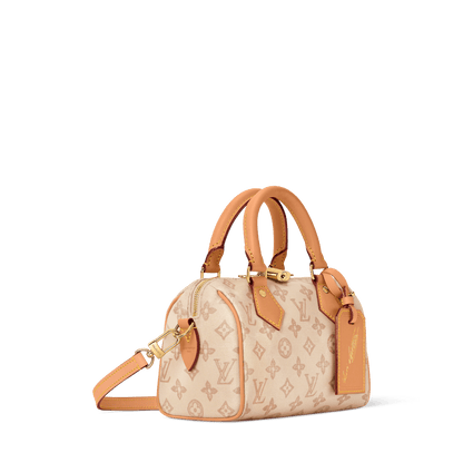 Women's Speedy Bandoulière 20 Linen Monogram Origine Canvas Handbag M27951