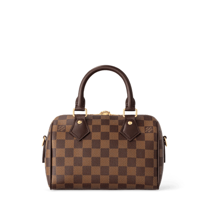 Women's Speedy Bandoulière 20 Damier Ebene Handbag N40489