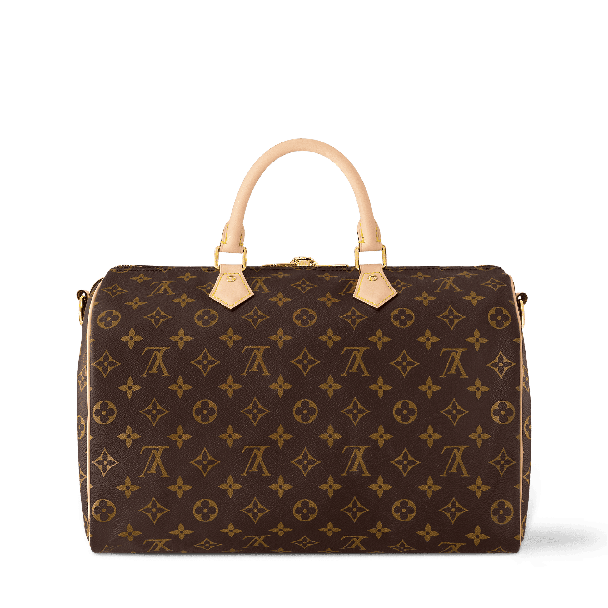 Speedy Bandoulière 35 Monogram Coated Canvas Gold-Toned Hardware