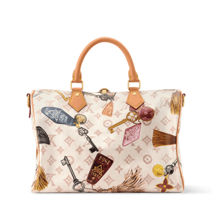 Women's Speedy 30 Soft Monogram Canvas Tote Bag
