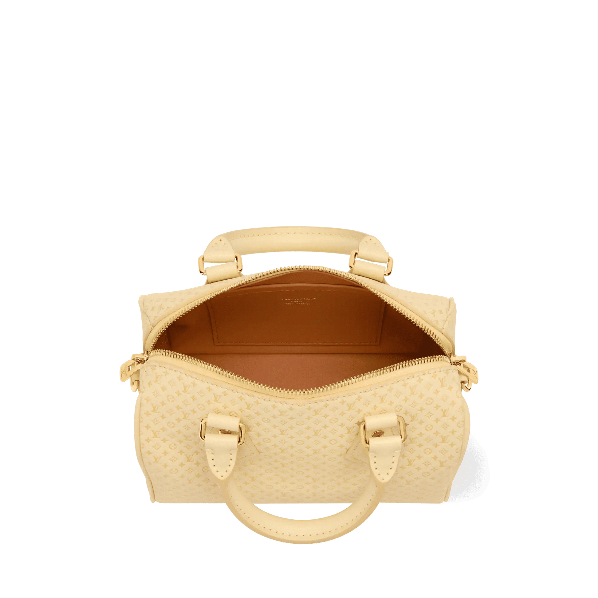 Women's Speedy Bandoulière 20 Banana Calfskin Leather Handbag M29494