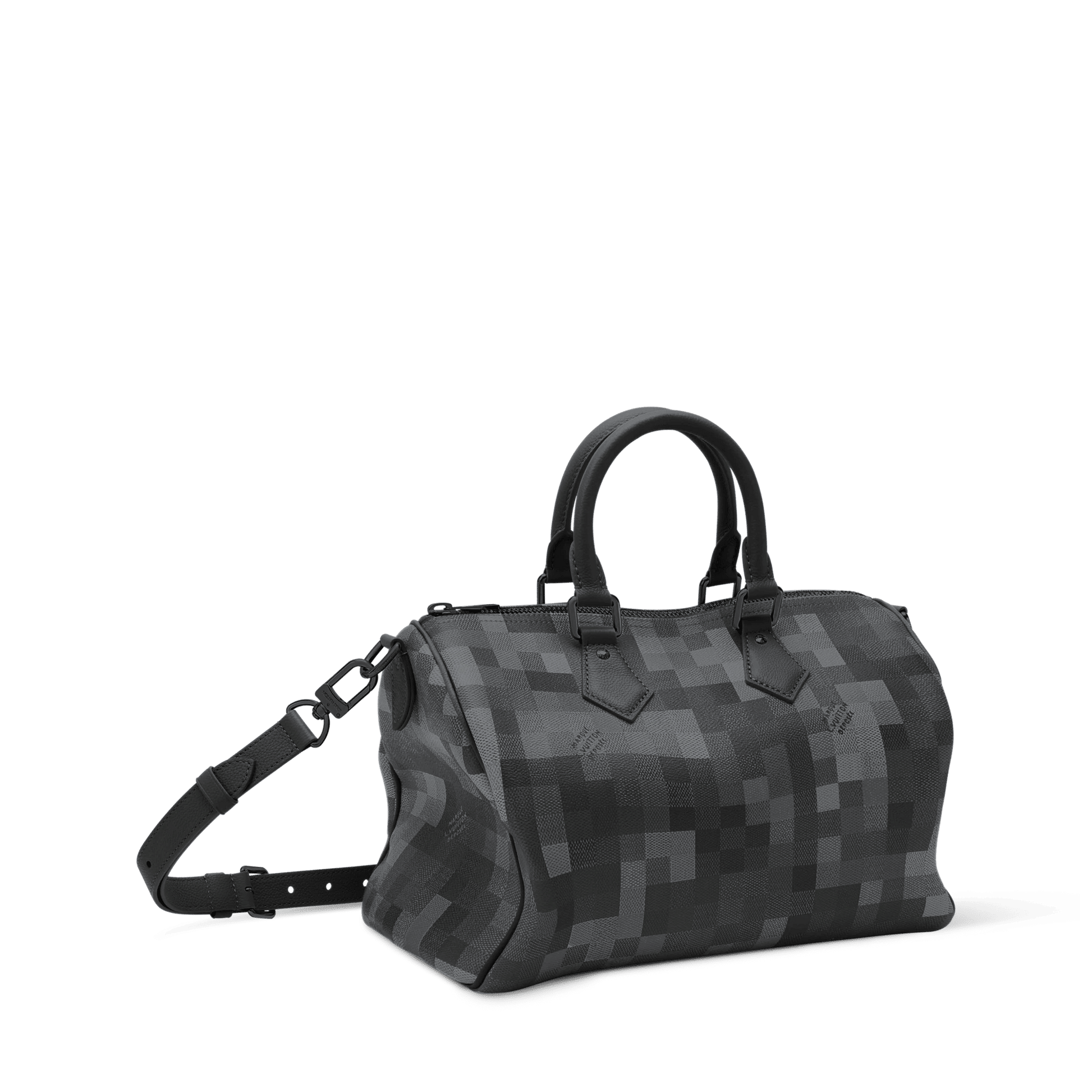 Men's Speedy 30 Bandoulière Bag Damoflage Black