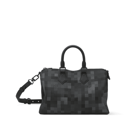 Men's Speedy 30 Bandoulière Bag Damoflage Black