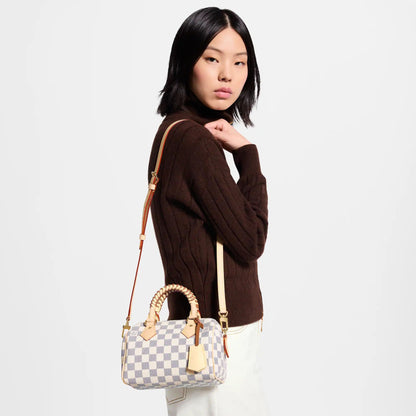 Women's Speedy Bandoulière 20 Damier Azur Coated Canvas Handbag N40950