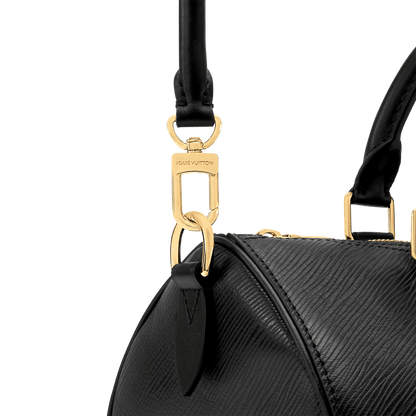 Women's Speedy Soft 30 Black Epi Leather Handbag M25671