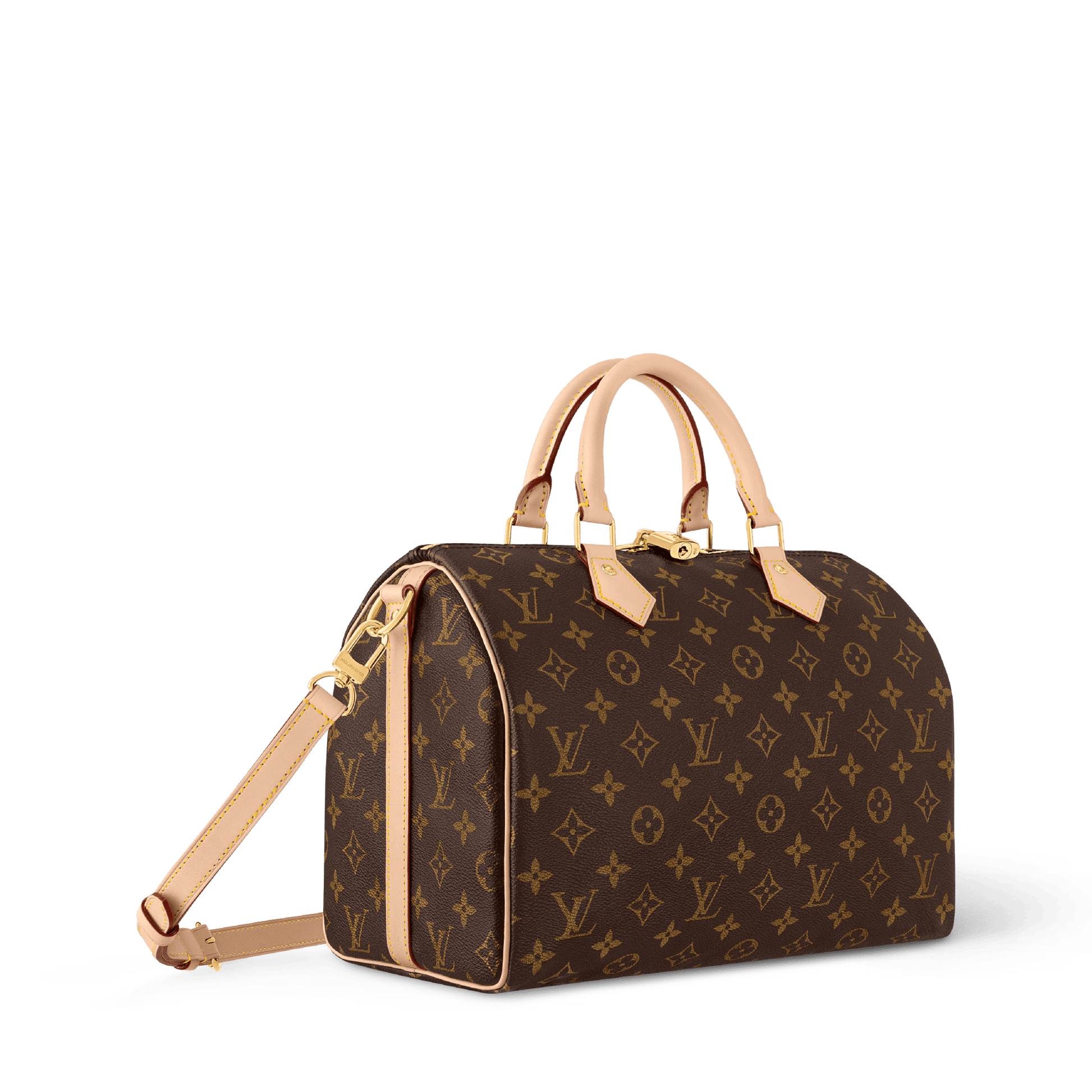Women's Speedy Bandoulière 30 Monogram Coated Canvas Tote Bag M46980