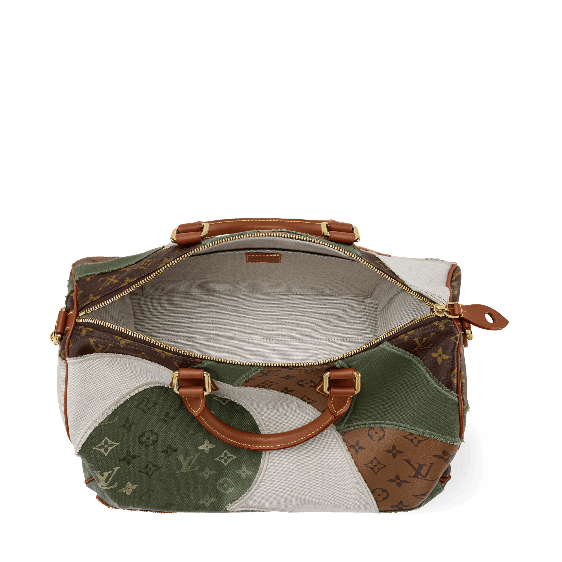 Men's Speedy 40 Bandoulière Bag Khaki