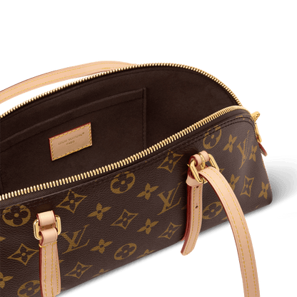 Women's Squire East West Monogram Canvas Shoulder Bag