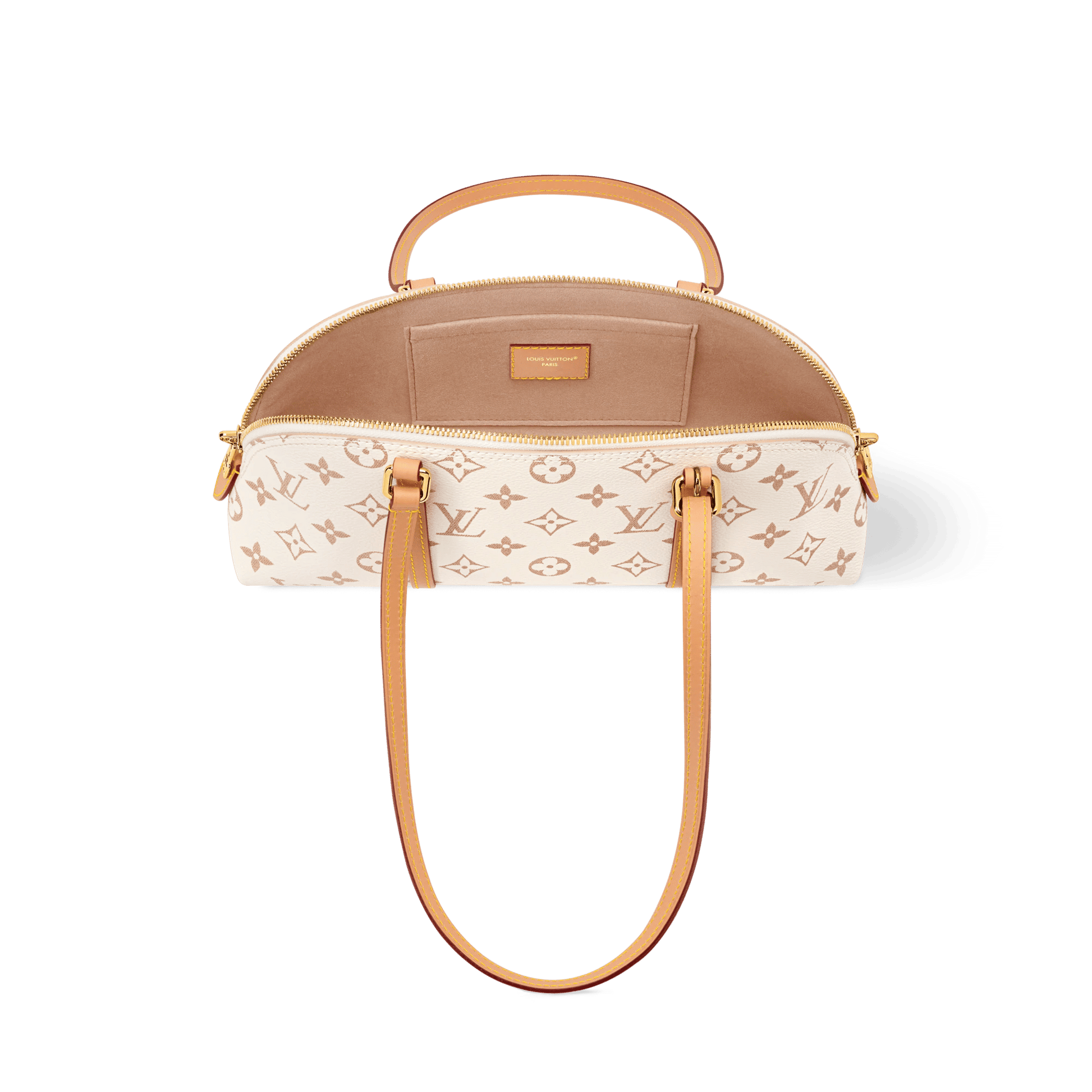 Women's Squire East-West Monogram Dune Canvas Shoulder Bag