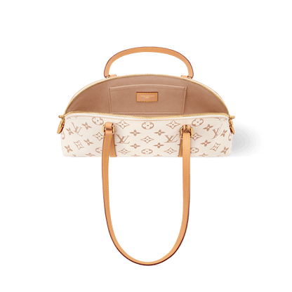 Women's Squire East-West Monogram Dune Canvas Shoulder Bag