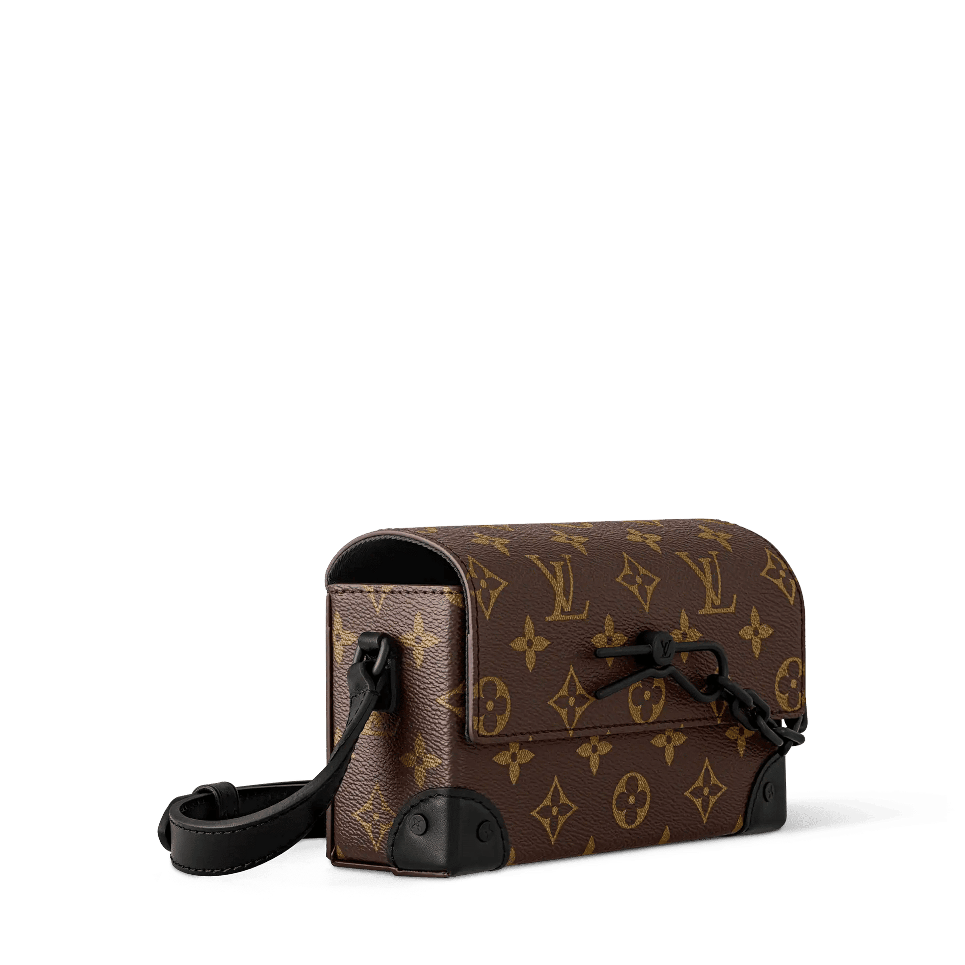 Steamer Wearable Wallet Monogram Macassar Canvas