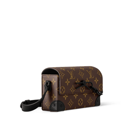 Steamer Wearable Wallet Monogram Macassar Canvas