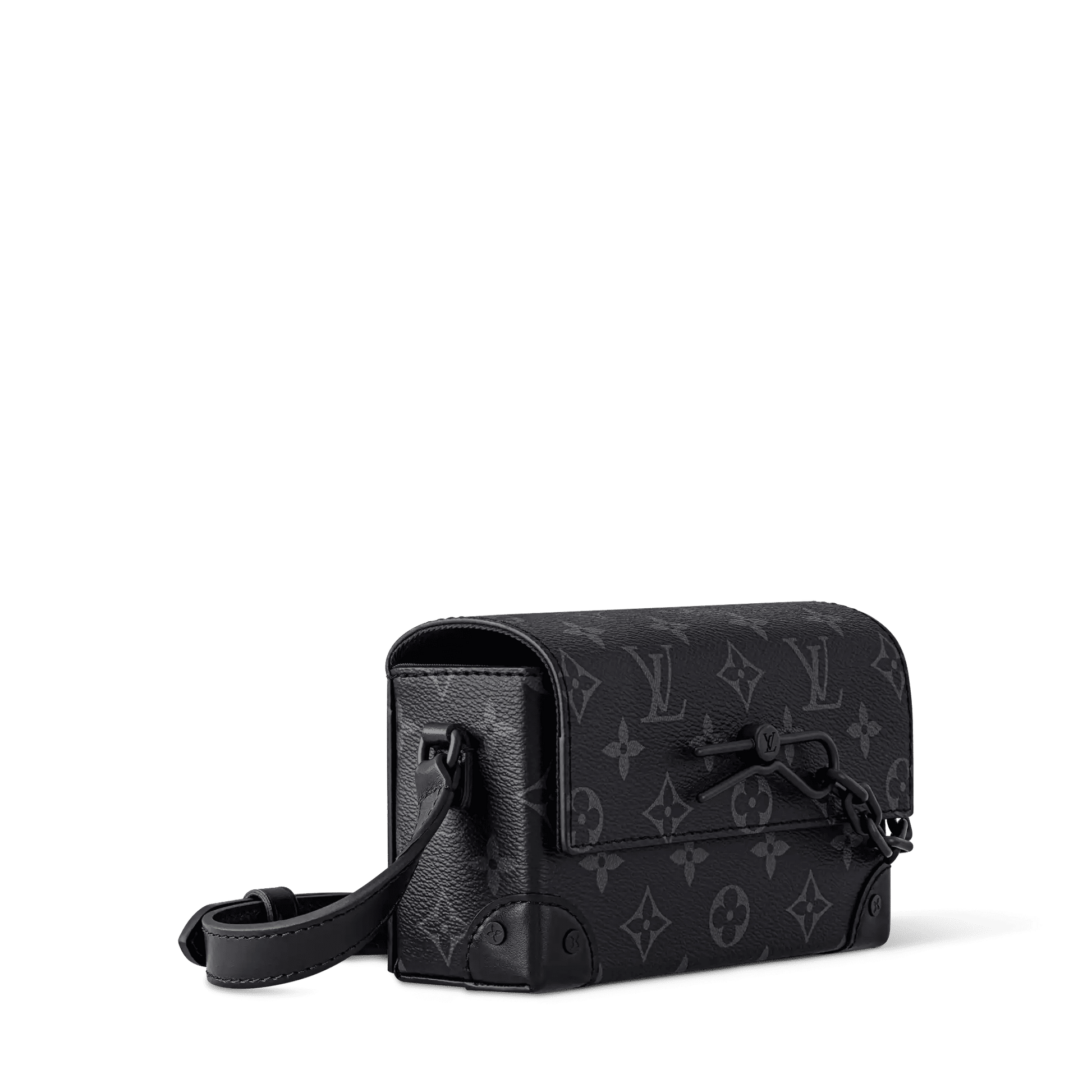 Men's Steamer Wearable Wallet Monogram Eclipse Canvas