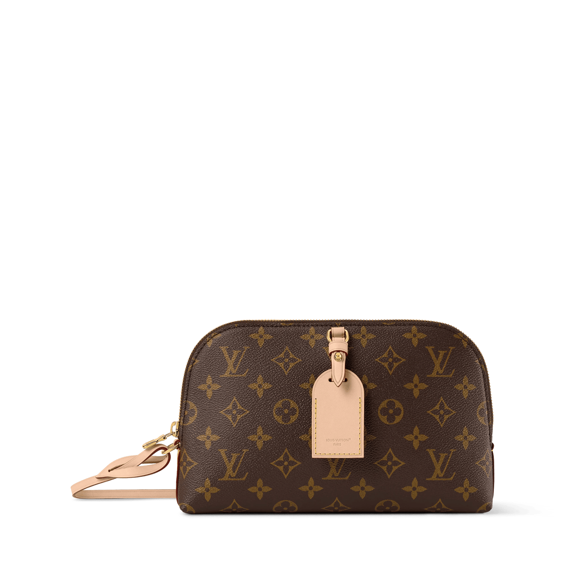 Women's Tag Me Pouch Monogram Coated Canvas Pouch M26787