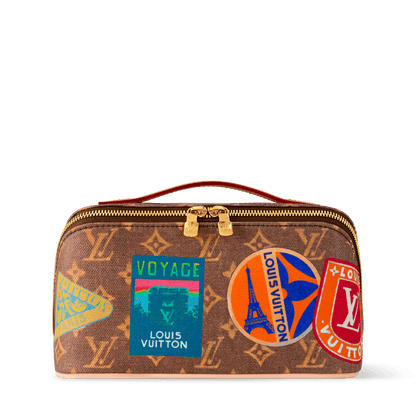 Toiletry Bag 2 Compartments Monogram Canvas M14744