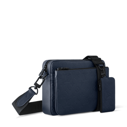Women's Trio Messenger Monogram Shadow