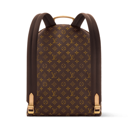 Track Backpack MM Monogram Silk Tech Gold-Toned Hardware