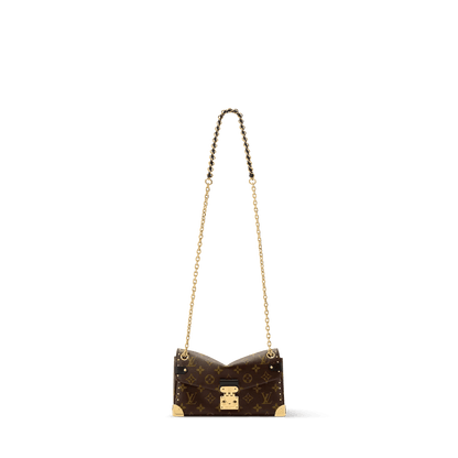 Women's Trunkie East West Monogram Canvas Baguette Bag