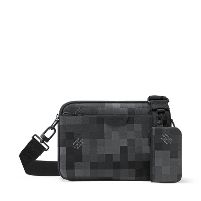 Men's Trio Messenger Bag Black
