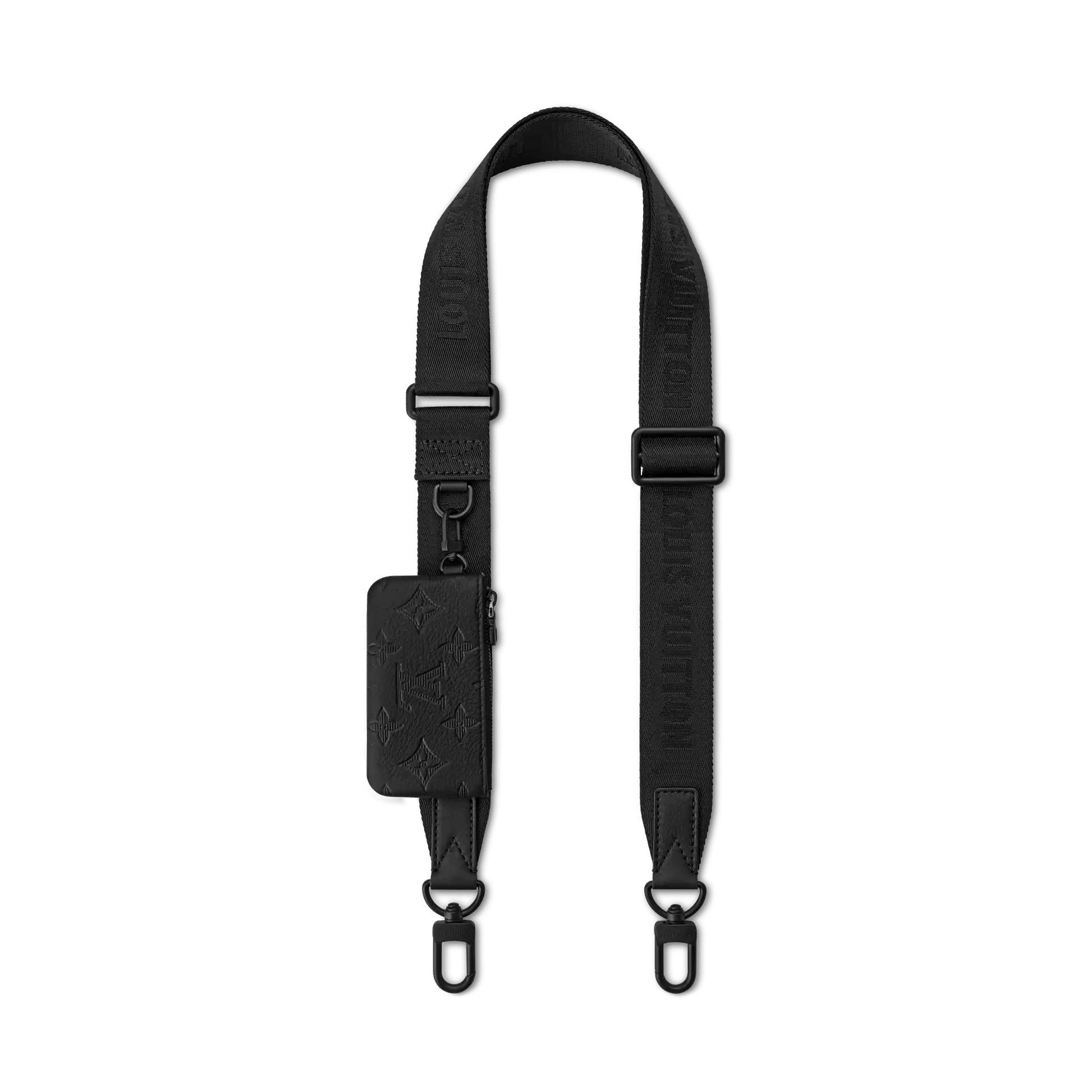 Men's Trio Messenger Bag Black