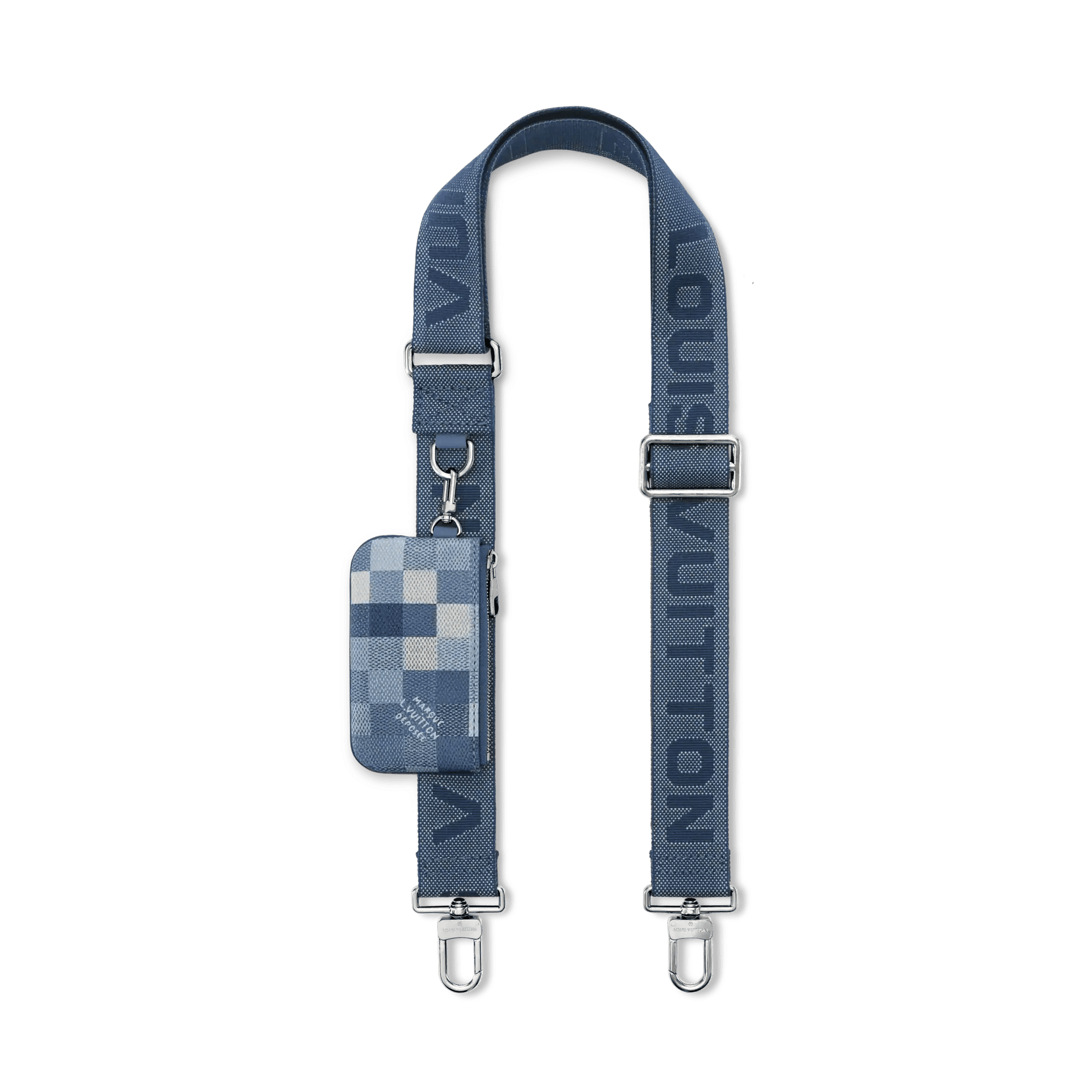 Men's Trio Messenger Bag Indigo