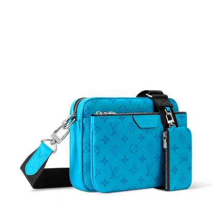 Men's Trio Messenger Bag Monogram Taigarama