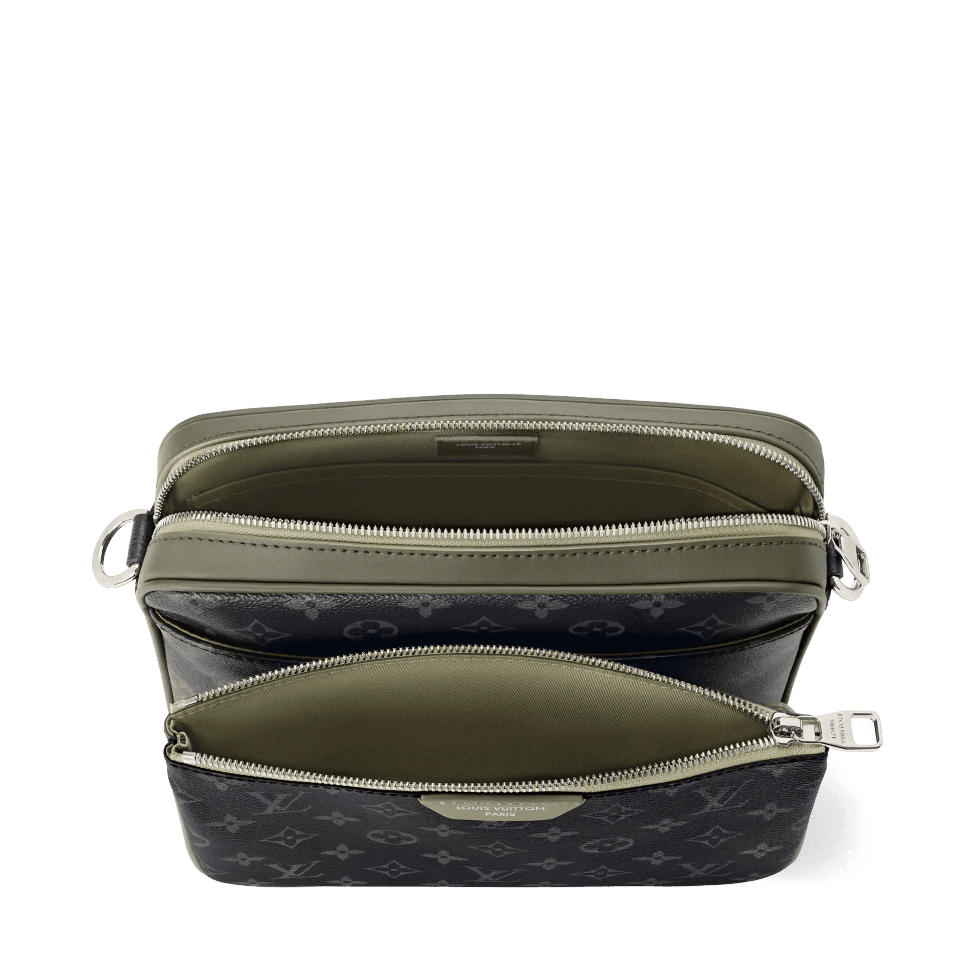 Men's Trio Messenger Bag Khaki