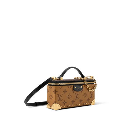 Vanity Pouch Trunk Nano Bag Monogram Reverse Gold-Toned Hardware