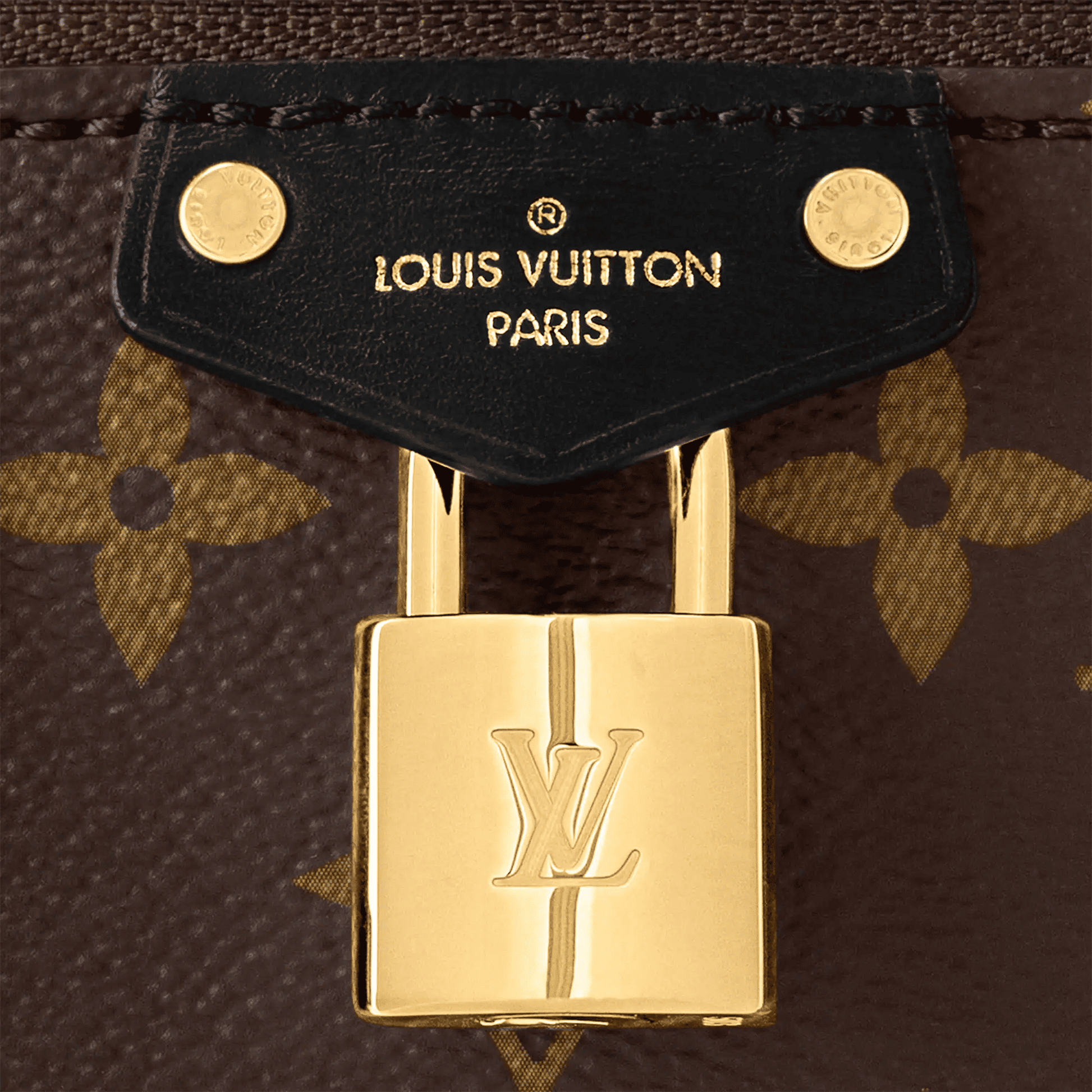 Women's Vanity Chain Pouch Monogram Coated Canvas Nano Bag M47125