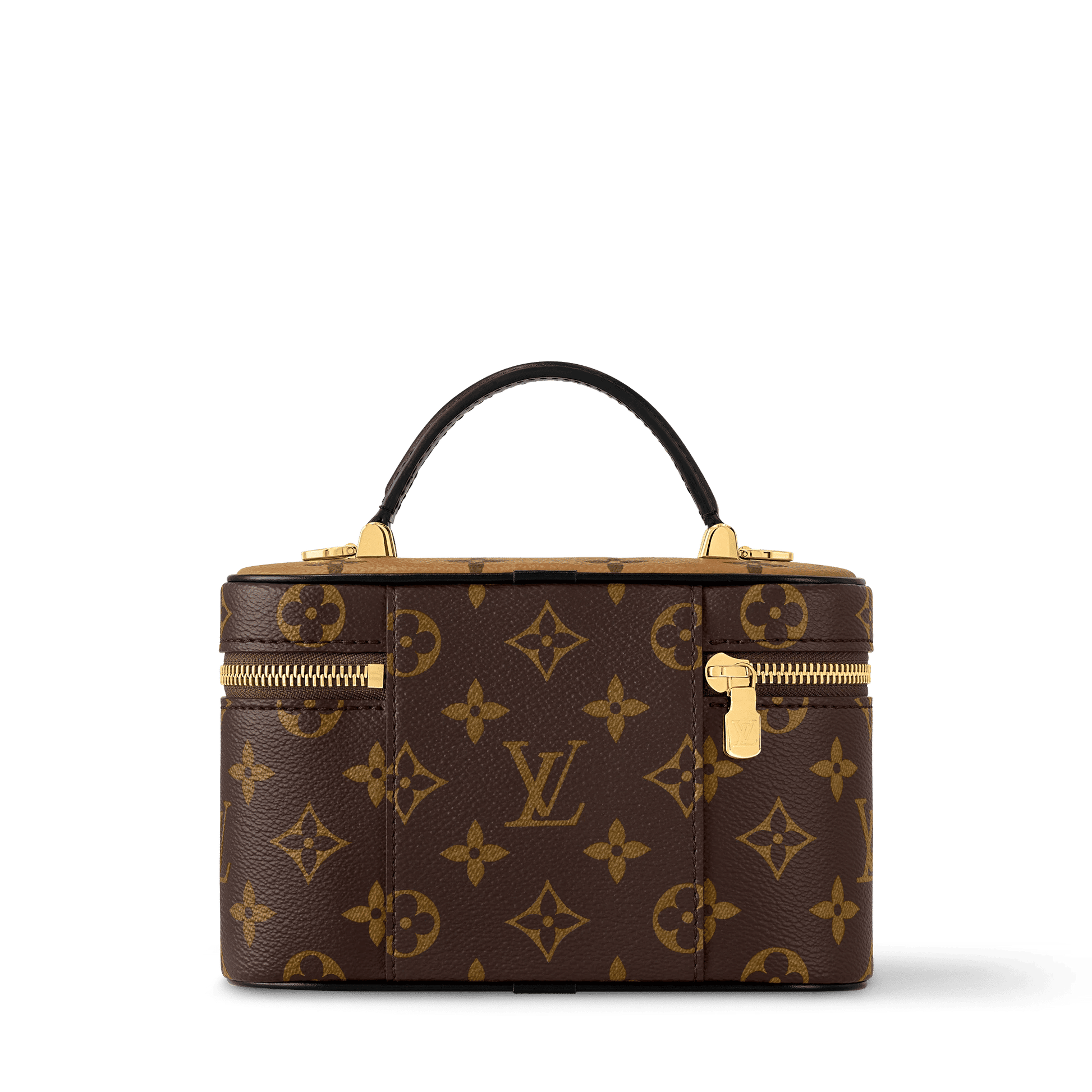 Women's Vanity Chain Pouch Monogram Coated Canvas Nano Bag M47125