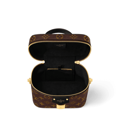 Women's Vanity PM Monogram Reverse Coated Canvas Vanity Case M47128