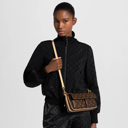 Women's Vivacité Monogram Coated Canvas Handbag M46999