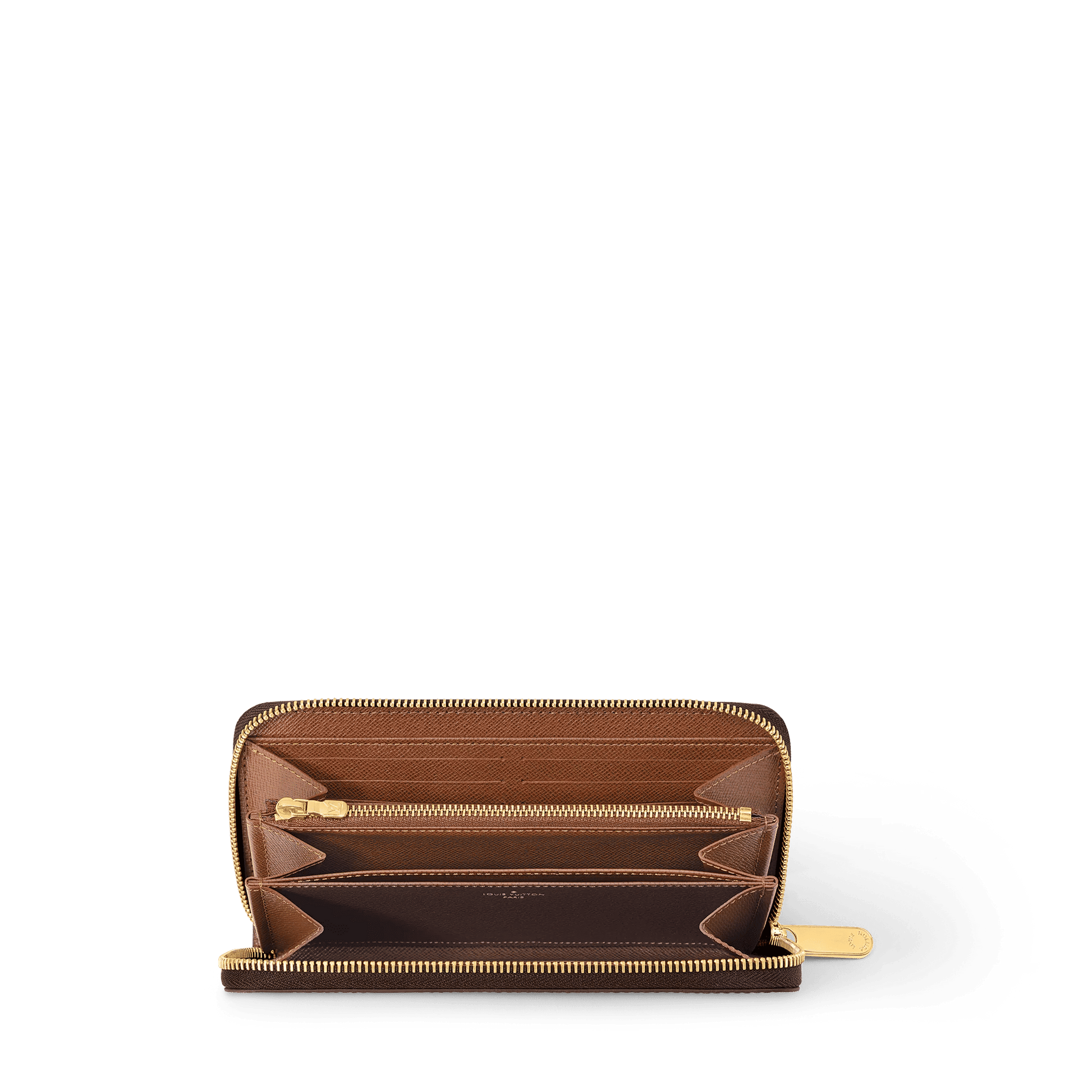 Women's Zippy Wallet Monogram Coated Canvas Wallet M42616