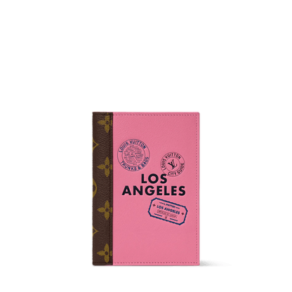 Women's Passport Cover City Guide Cowhide Leather Travel Wallet M29101