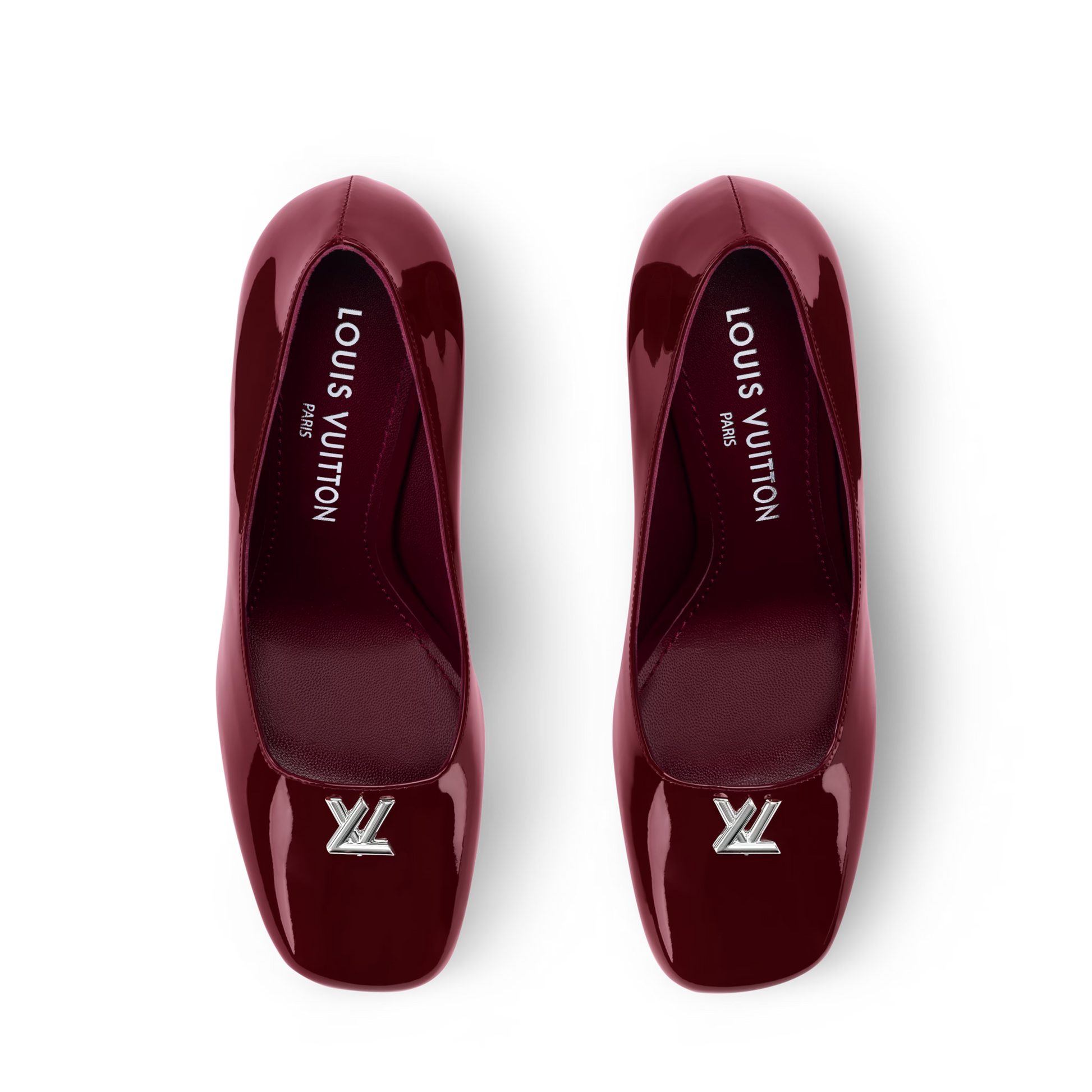 Women's Swing Bordeaux Patent Calf Leather Pump 1AJMLE