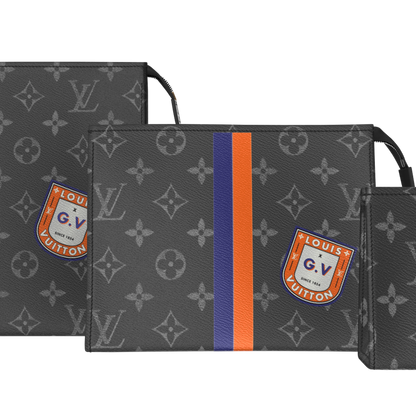 Trio Toilet Pouch Mon Monogram P01957