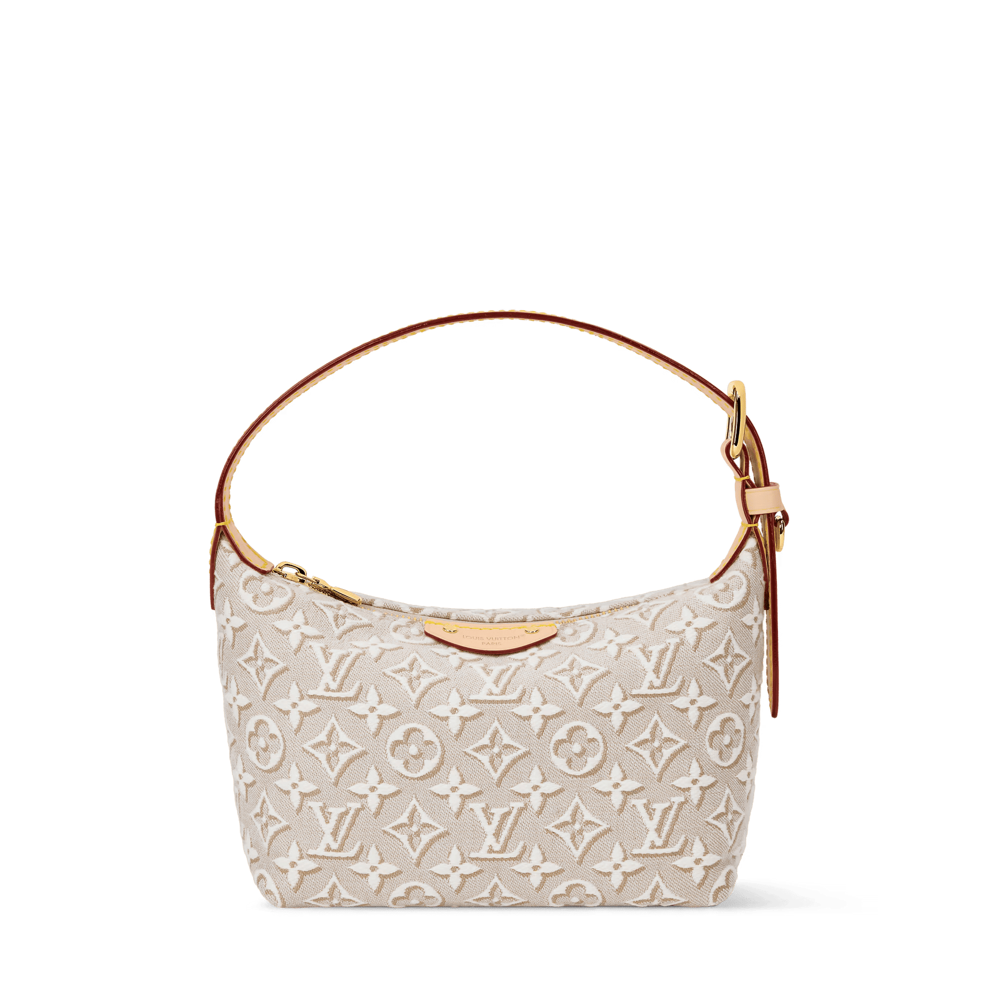 Women's Pochette Hills Monogram Emblème Peuplier Jacquard Chain Wallet